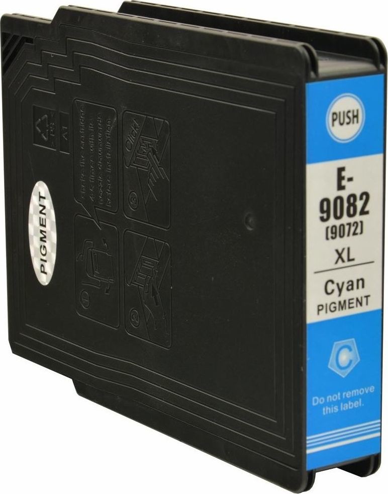 Wox Tusz Cyan EPSON T9082XL zamiennik C13T908240