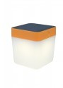 Cube Zewnętrzne Lampa stojąca solarna przenośna LED ogrodowa Table 1 pomarańczowa 6908001340