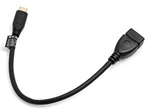 System-S System-S Kabel USB-C 25 cm OTG Host USB 3.1 typ C wtyk do gniazda USB A 3.0 USB-C Kabel_25cm