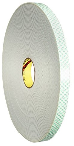 3M 3 m 4008 podwójne stronicowego pianka poliuretanowa do materiału  taśma klejąca, 25 MM X 33 m, 3.2 MM, beżowy (zestaw 9 szt.) 7000048483