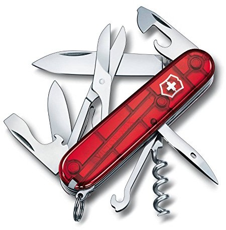 Victorinox 1.3703 nóż oficerski, czerwony, jeden rozmiar 1.3703.T