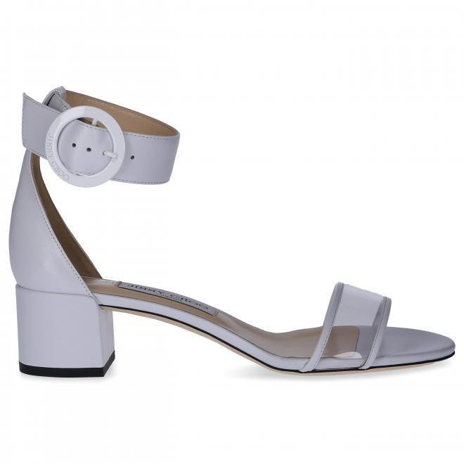 Jimmy Choo Jimmy Choo Sandały JAIME  PVC skóra nappa biały