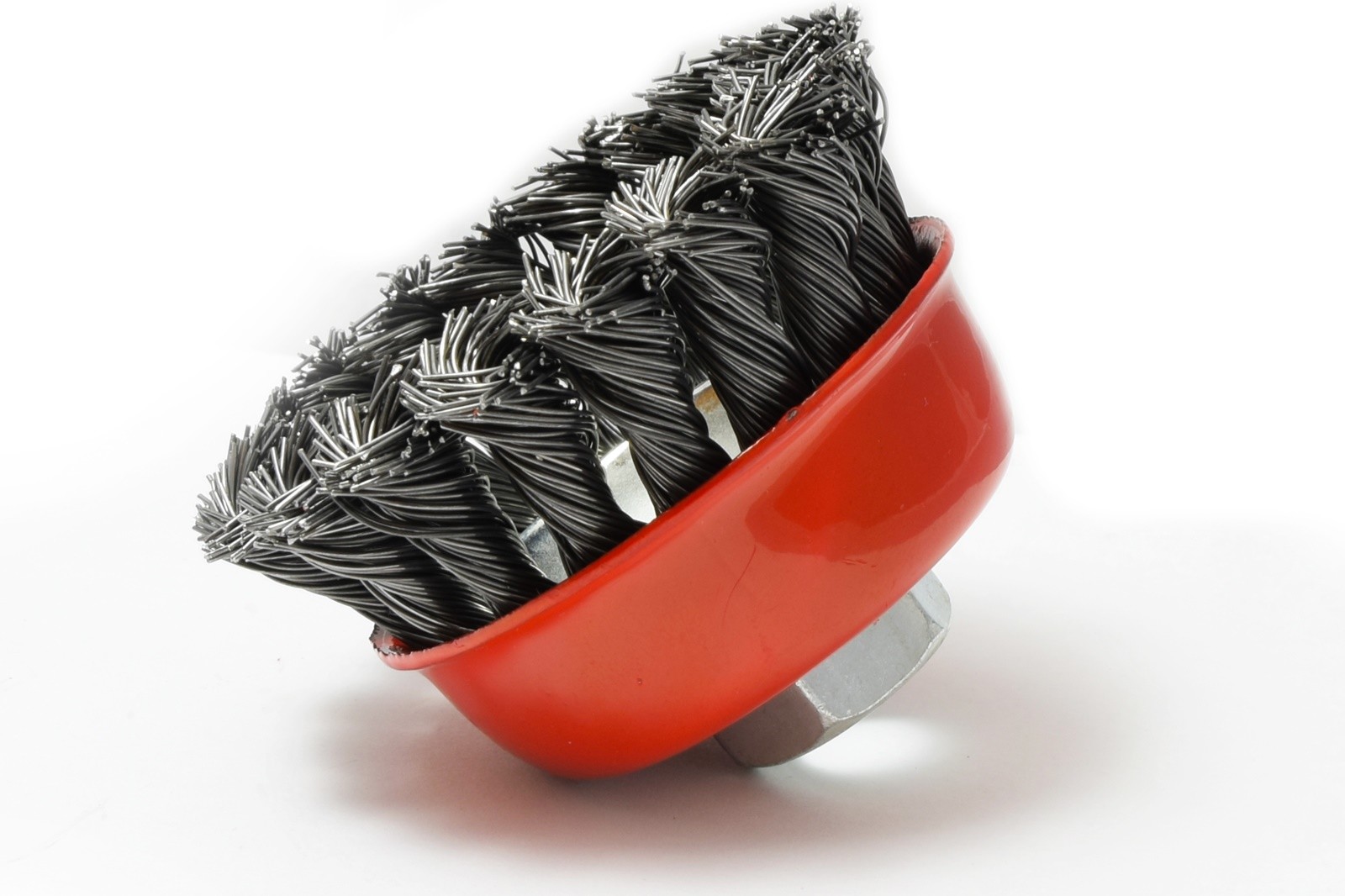 Szczotka Druciana Czołowa 125mm M14 Drut Skręcany