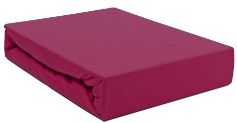 Darymex Prześcieradło Jersey z gumką fuksja 60x120 dx-60-pjr-019