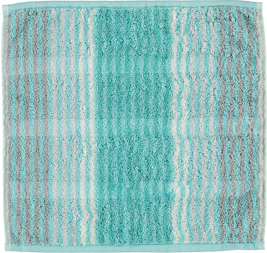 Cawo Ręcznik Cashmere w paski 30 x 30 cm miętowy 1056 30/30 14