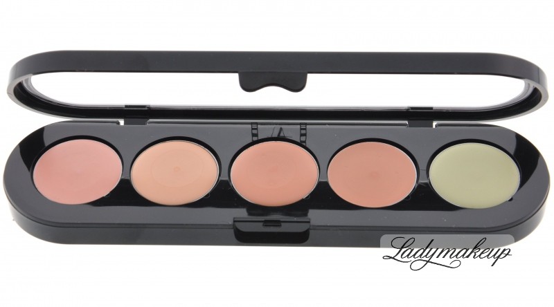 MAKE-UP Atelier Paris Palette 6 concealer - Paletka 5 korektorów - C/APC2 MAPPK-C/APC2