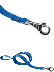 Ferplast Smycz taśmowa Club G 20mm/120cm kolor niebieski