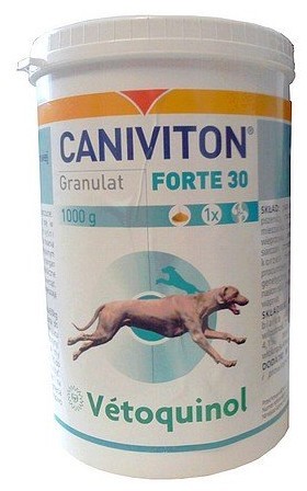 Zdjęcia - Leki i witaminy Vetoquinol caniviton forte 30 1000 g 