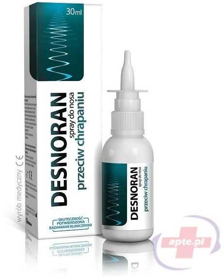 Desnoran spray do nosa przeciw chrapaniu 30ml