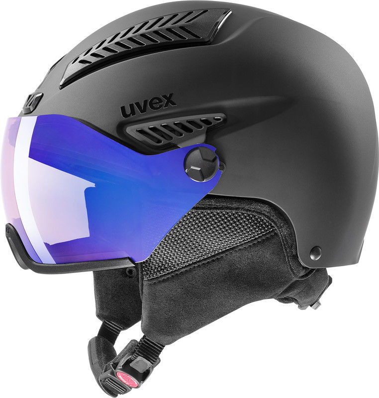 Uvex hlmt 600 Vario Kask, black mat 53-55cm 2019 Kaski narciarskie S5662382004