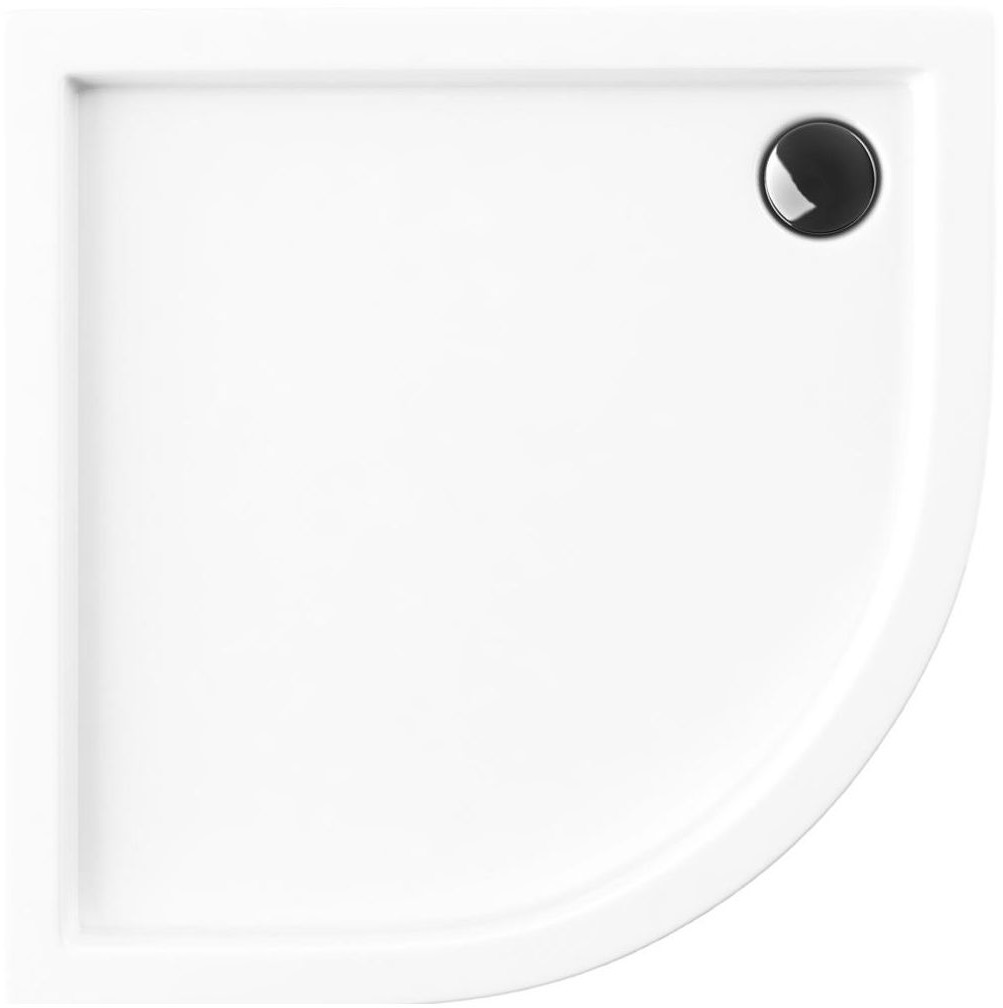 SENSEA IPSILON 90x90 półokrągły biały