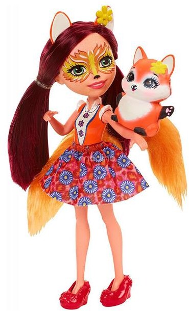 Mattel Enchantimals + zwierzątko Felicity Fox DVH89