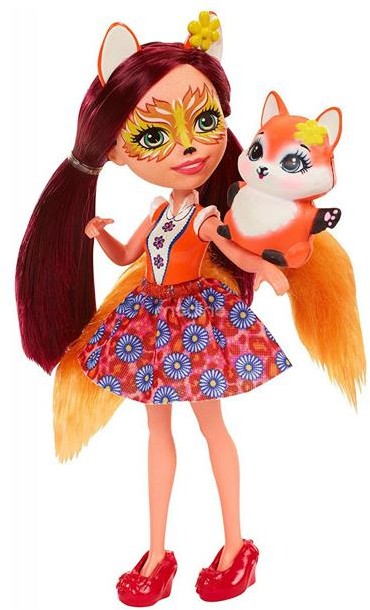 Mattel Enchantimals + zwierzątko Felicity Fox DVH89