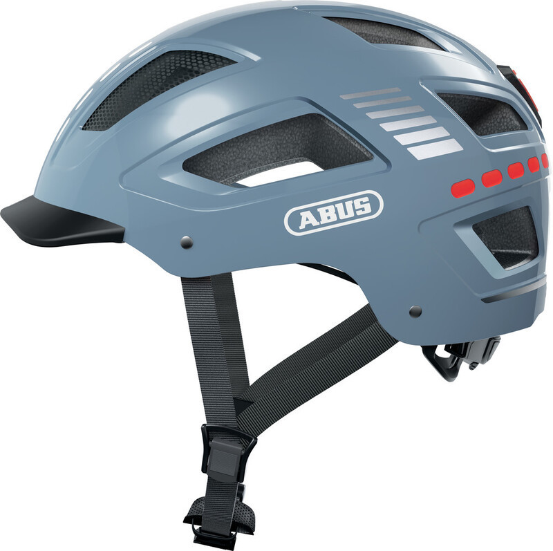 Abus Hyban 2.0 LED Helmet, niebieski XL | 58-63cm 2022 Kaski miejskie i trekkingowe 66713