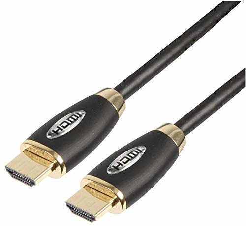 Signal Pro Pro PSG3017-HDMI-3 Premium High Speed 4K UHD HDMI przewód z Ethernetem, męski na męski, złote styki, 3 m, czarny PSG3017-HDMI-3