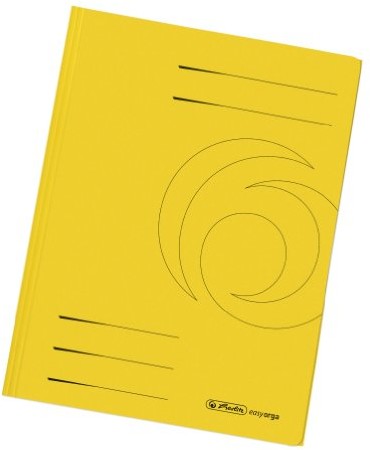 Herlitz uziomów Binder A4 Rec. Intensywne kolory 10er, żółty 11076437