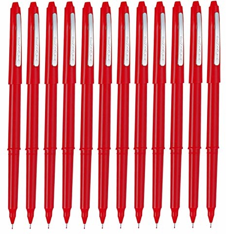 Helit Helit H2512325 - cienkopis The Penxacta, grubość kreski 0,5 mm, kolor wkładu czerwony, 12 sztuk H2512325