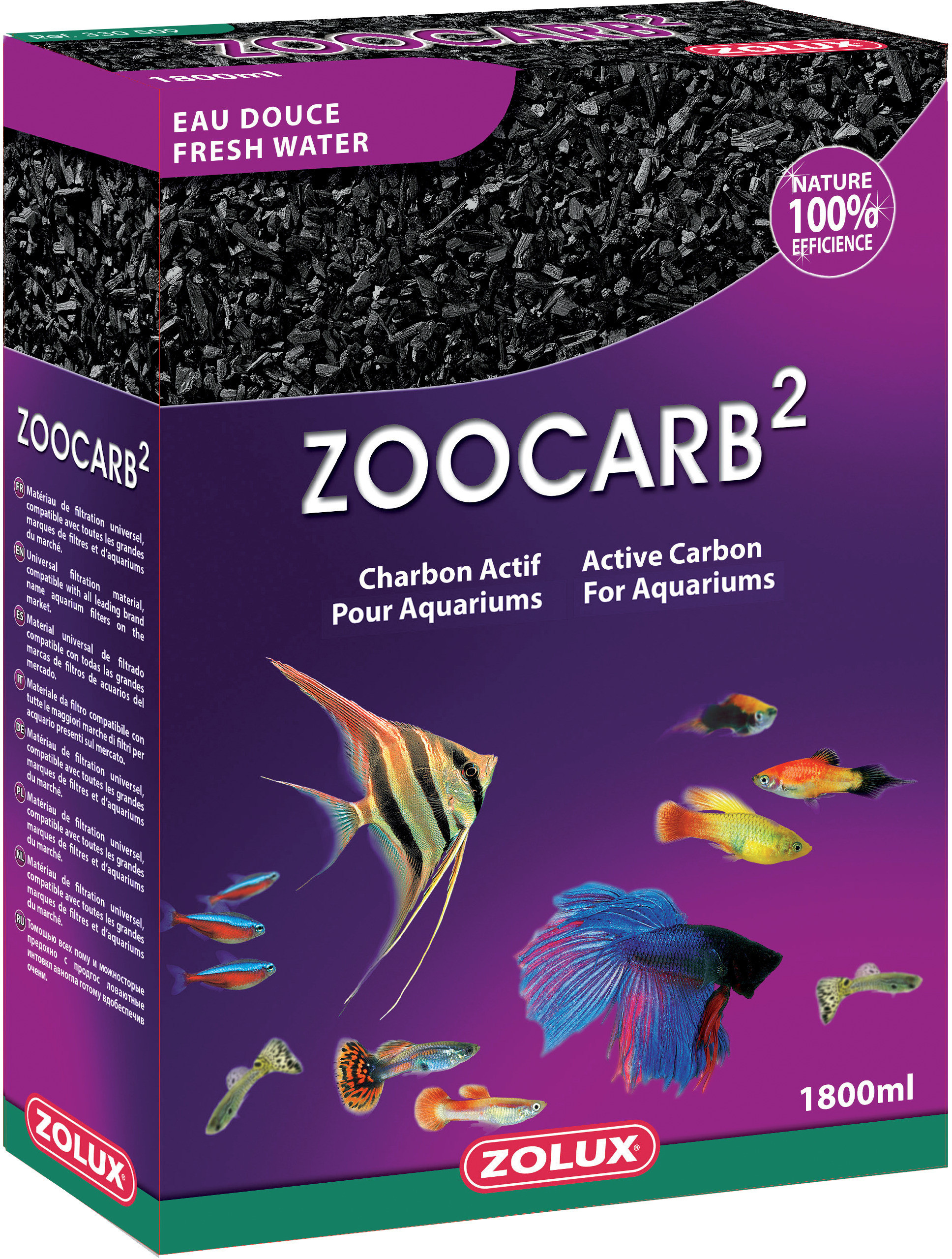 Zolux Zoocarb 2 węgiel 1,8 l 330509