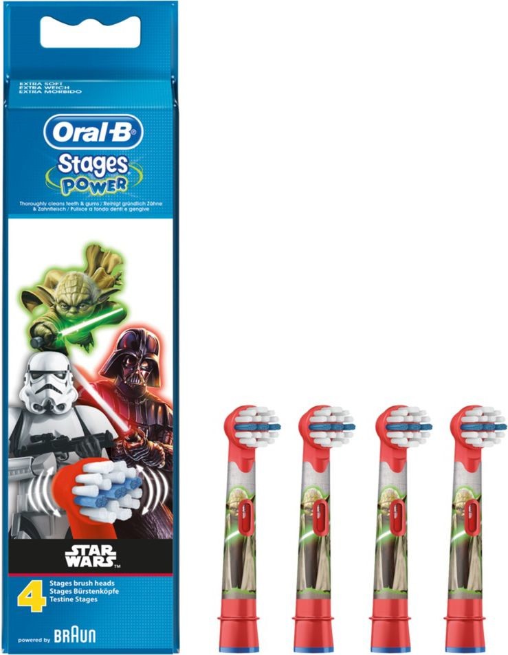 Braun Głowica Oral-B Toothbrush heads StarWars 4 pcs 160953