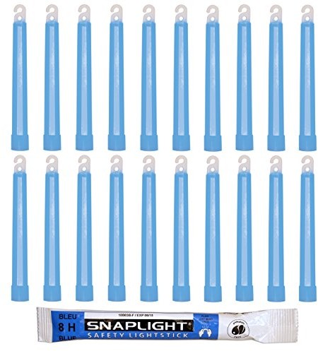 Cyalume Technologies cyalume snapl Skating Niebieski świetliki Glow Industrial Grade pałka świetlna, ultra jasna Light Sticks z czas świecenia SA8-208080AM