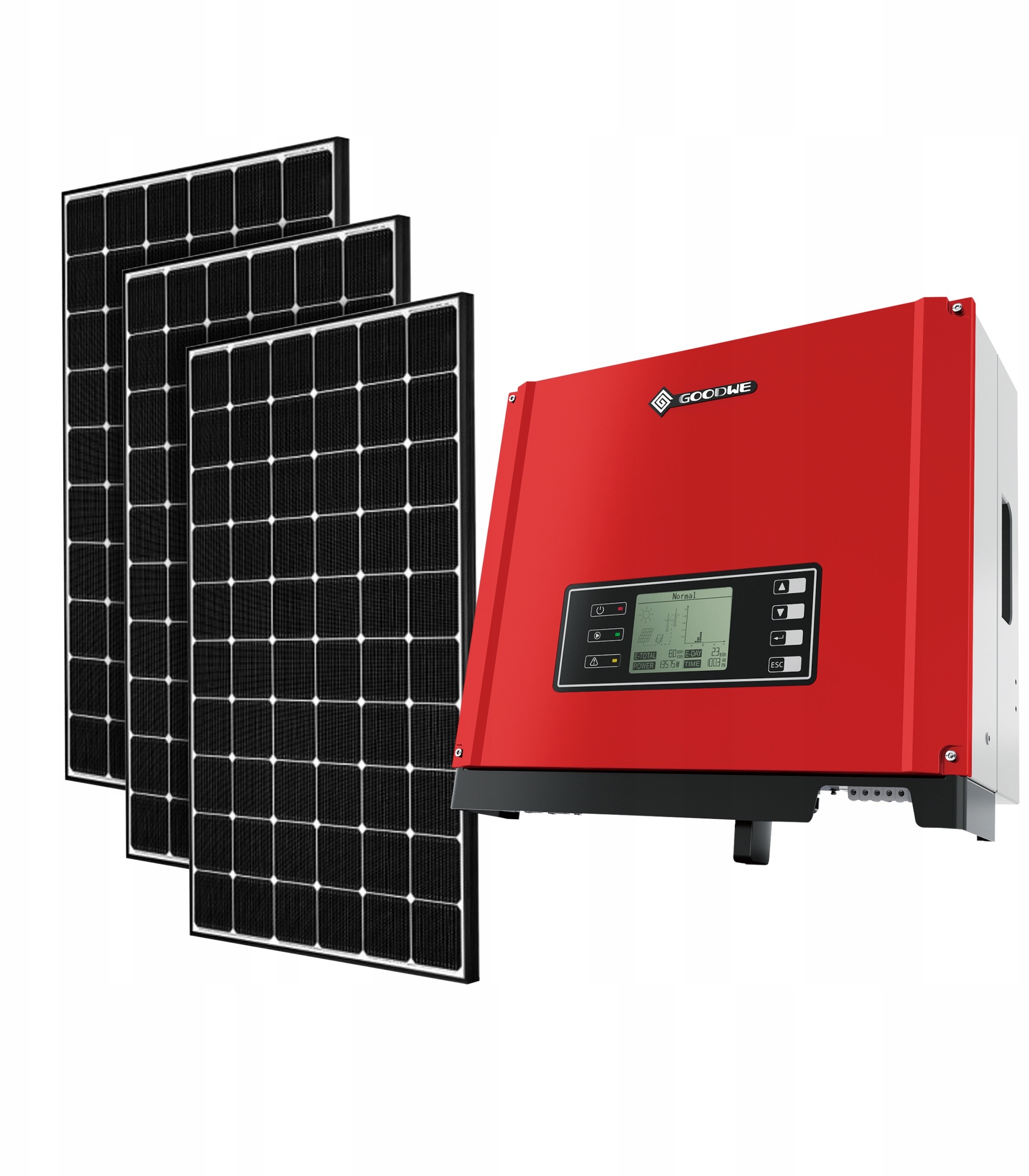 Fotowoltaika zestaw PANELE FALOWNIK GoodWe 4.1kW
