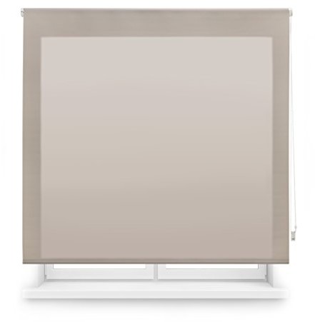 Blindecor blindecor L100 roleta, przepuszczająca światło, einfaerbig, kość słoniowa, 120 x 175 cm 110210320