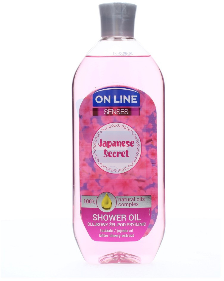 On Line Senses Olejkowy żel pod prysznic Japanese Secret 500 ml