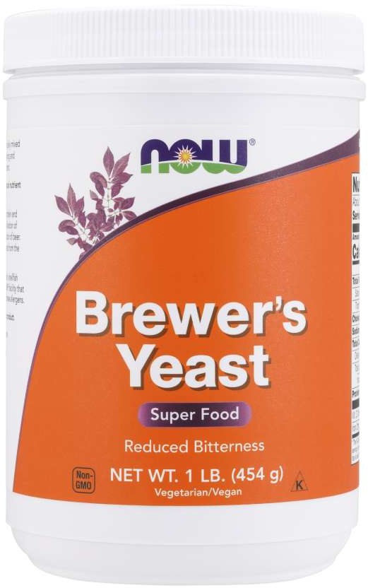 Now Foods Brewer's Yeast Powder - 454 grams