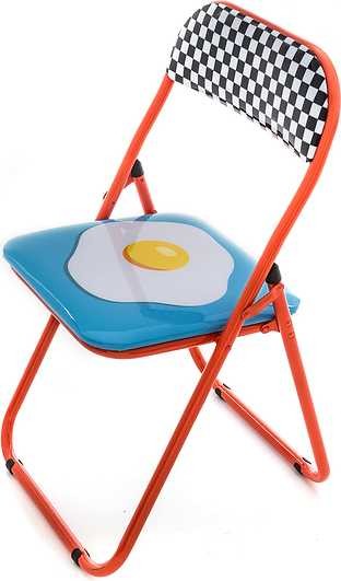 Seletti Krzesło składane Studio Job-Blow jajko 18558
