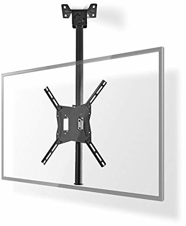 Nedis Full Motion TV Ceiling Mount Full Motion Ceiling Mount Rotatable & Tiltable for 26-42 inch TV & PC Screen Max 20 kg Black