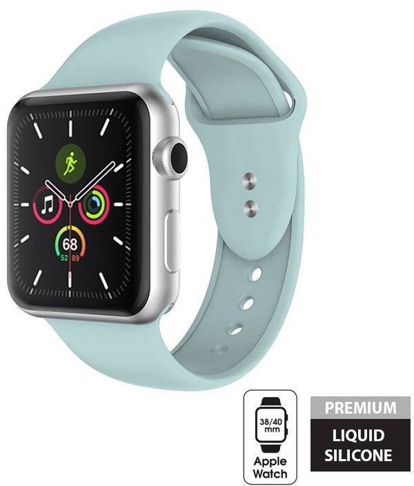 Crong Liquid - Pasek do Watch 38/40/41 mm (miętowy) b2btrade-17865-0