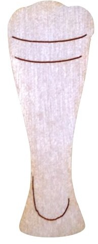 Petra's Bastel News Petra's Bastel-News A-ofh56425 dekoracja ściółkowa, 25 X pszenicy szkło z drewna, 40 MM A-OFH56425