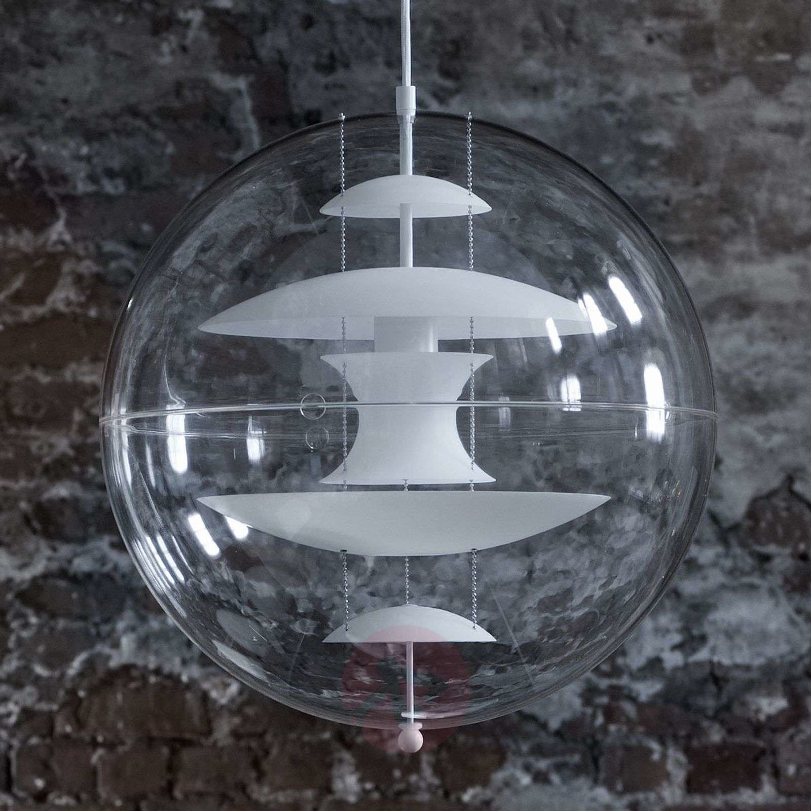 VERPAN VERPAN VP Globe szklana lampa wisząca, 40 cm