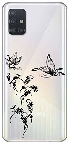 Samsung Cokitec CoqueDiscount etui ochronne do Galaxy A51, motyw kwiatowy 78564