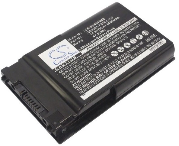 Cameron Sino Fujitsu LifeBook T4310 CP422590-02 4400mAh 47.52Wh Li-Ion 10.8V