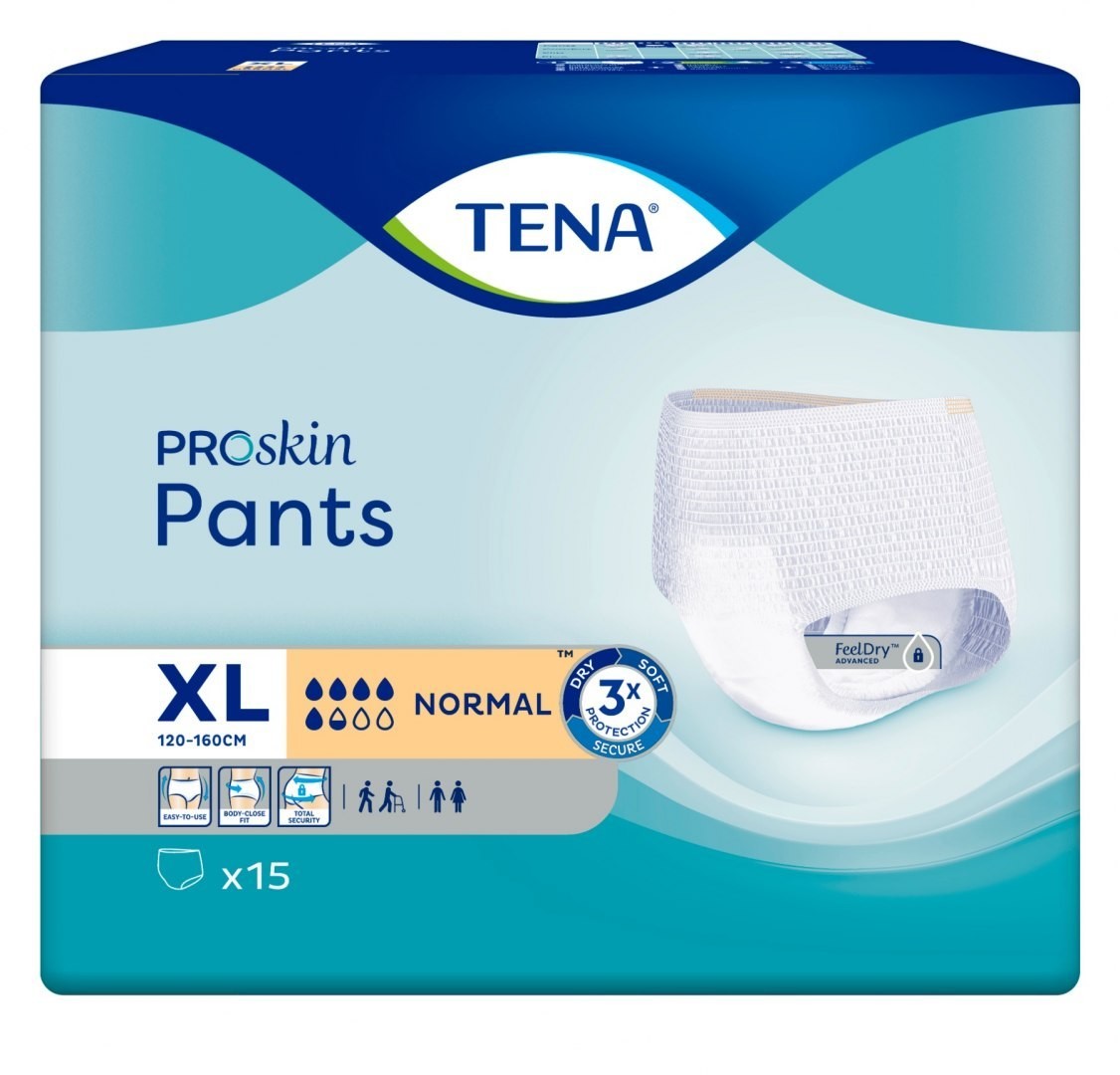 SCA Tena majtki chłonne PANTS ProSkin NORMAL XL (15 szt.) 791715