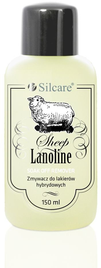 Silcare Soak Off Remover z lanoliną - do usuwania hybryd 150 ml