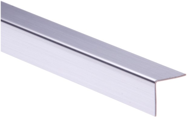 Cezar Kątownik  PCV 20 x 20 x 1 1 mm 2 m srebrny