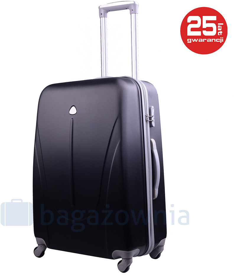 PELLUCCI Mała walizka kabinowa Pellucci 883 SS - Czarna - czarny