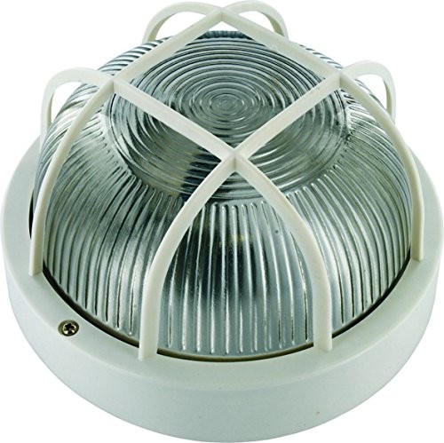 ELRO Elro piwnicy lampa, 60 W, biały be100 W BE100W