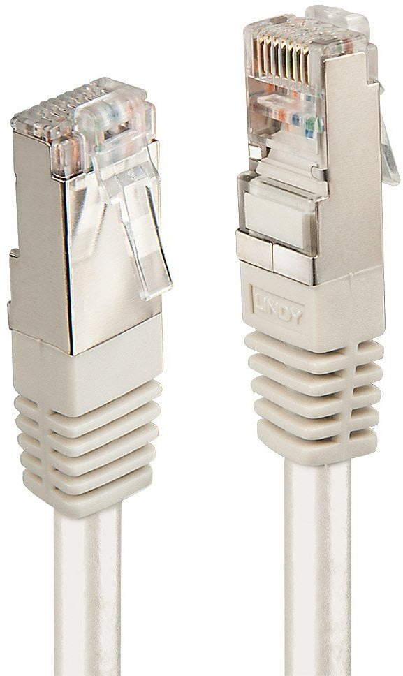 Lindy 44474 Kabel sieciowy skrętka) CAT6 F/UTP szary 50m (LY-44474)