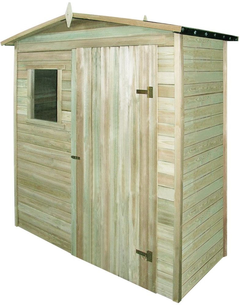 vidaXL Szopa ogrodowa, impregnowane drewno sosnowe, 200x100x210 cm