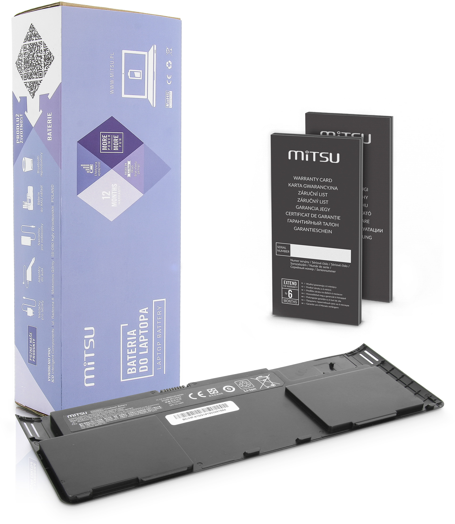 Mitsu bateria HP EliteBook 810 G1 BC/HP-810G1