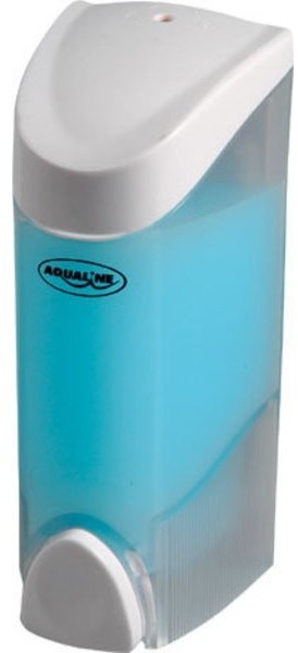 SAPHO Dozownik na mydło do zawieszenia 200ml biały 1319/70