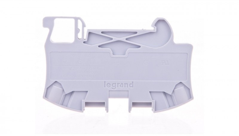 Legrand Złączka VIKING 3 sprężynowa 10 mm2 2 przewodowa szara 037263 037263