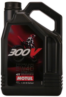 Motul 300V 4T FL Off Road 5W-40 4 Litr Pojemnik 104135