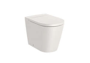 Roca A347526650 INSPIRA ROUND Miska wc stojąca Rimless BTW 560x370 BEŻ