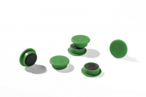 Durable 470205 Magnesy do tablic 21 mm zielony op. (6 szt.) 470205