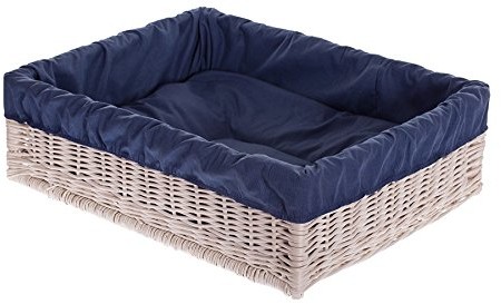 e-wicker24 Tier koszyk z wikliny, 60 x 50 x 18 cm 1337-60/W