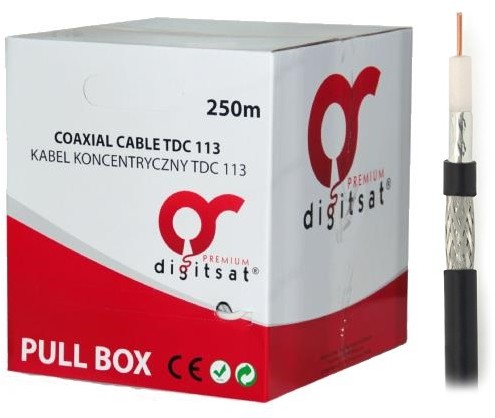 Conotech Kabel Antenowy Ziemny Zewnętrzny Żel 250m